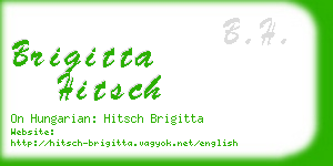 brigitta hitsch business card